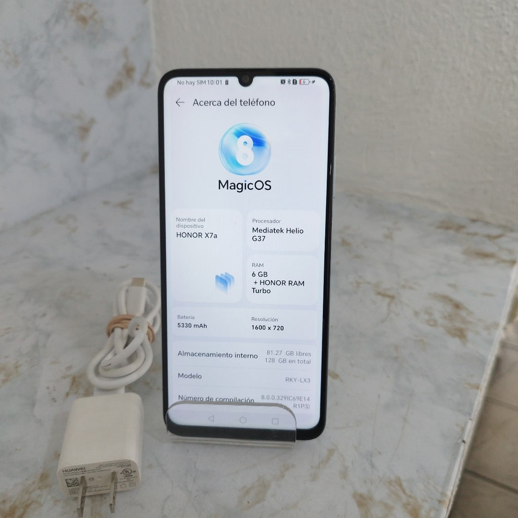 CELULAR HONOR X7A RKY-LX3 (2023) 128 GB 6 GB RAM (SEMINUEVO)