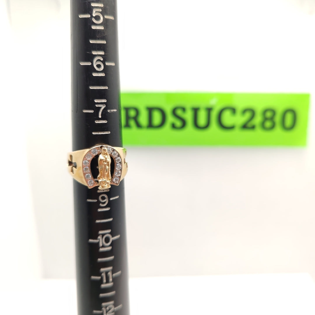ANILLO ORO 14 K 4.6 GRMS (SEMINUEVO)