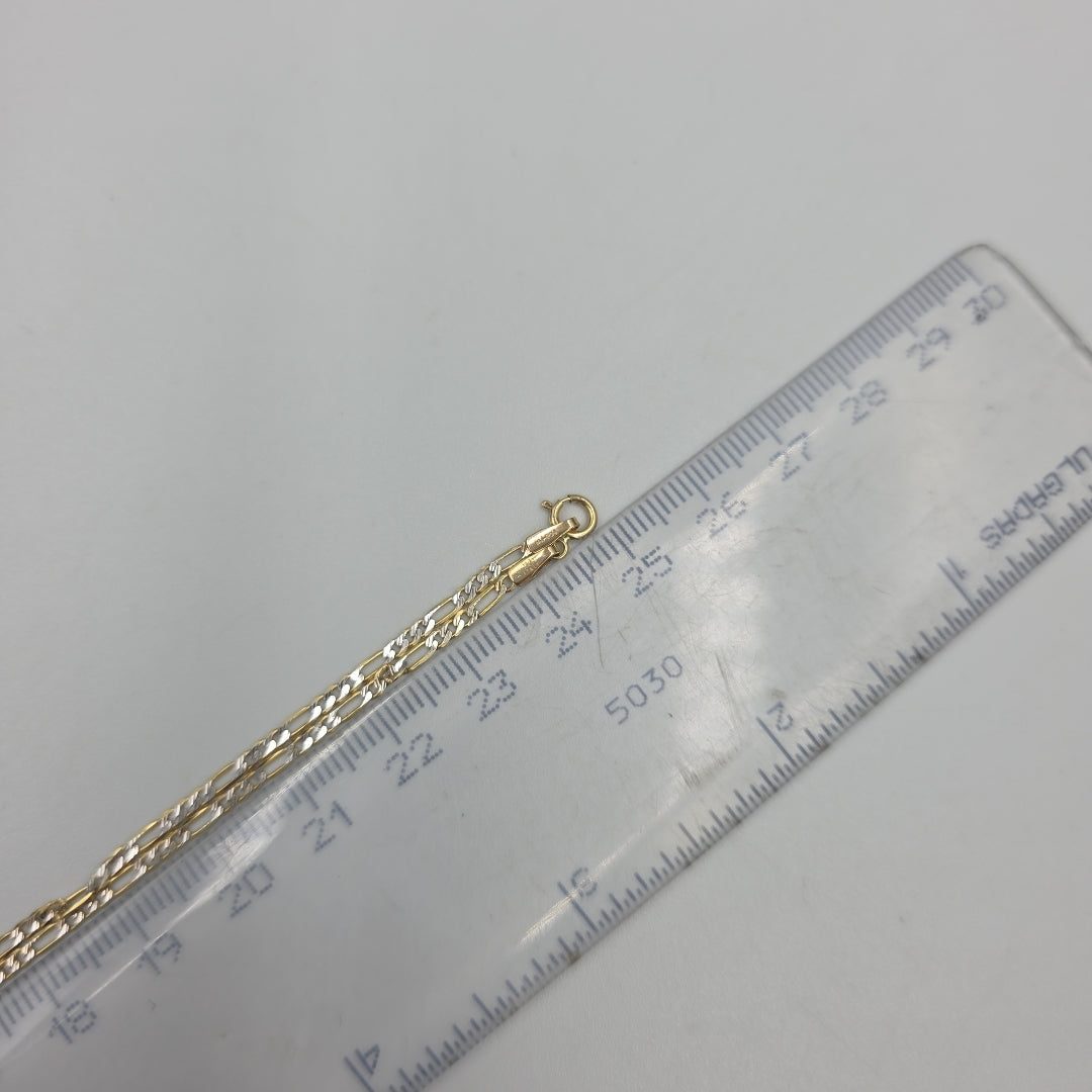 CADENA ORO, RODIADO 14 K 3.1 GRMS (SEMINUEVO)