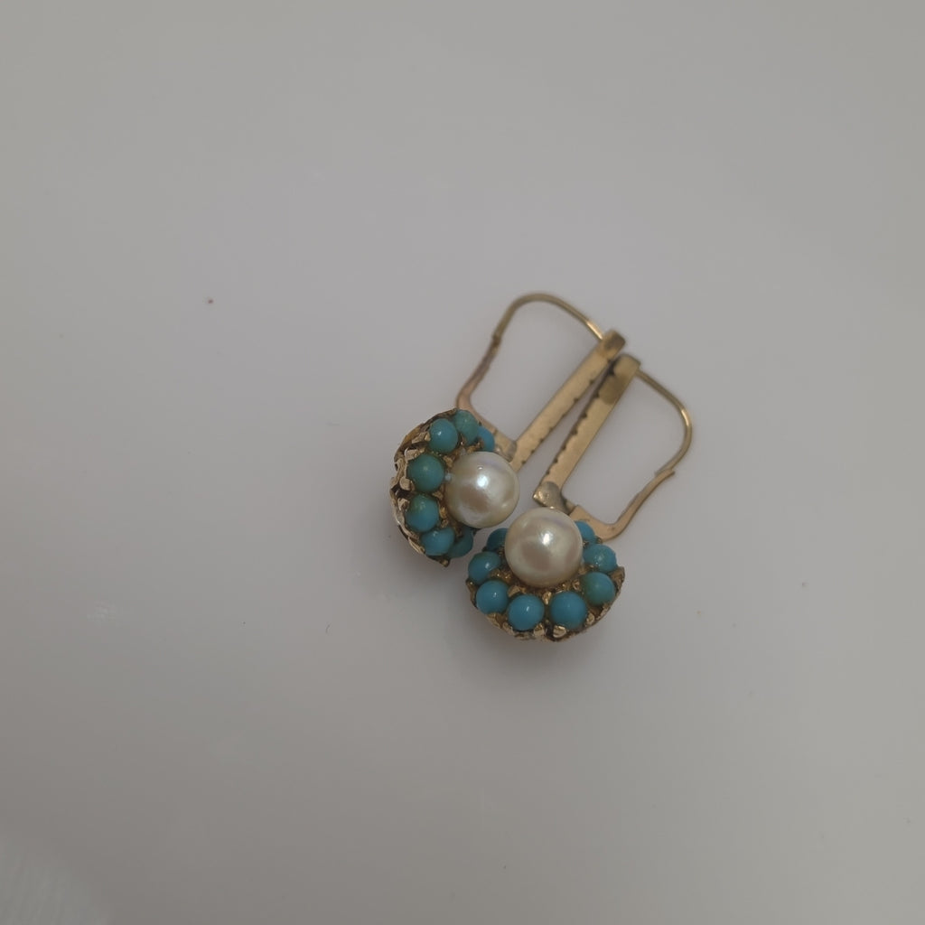 ARETES PAR ORO 10 K 5.6 GRMS (SEMINUEVO)