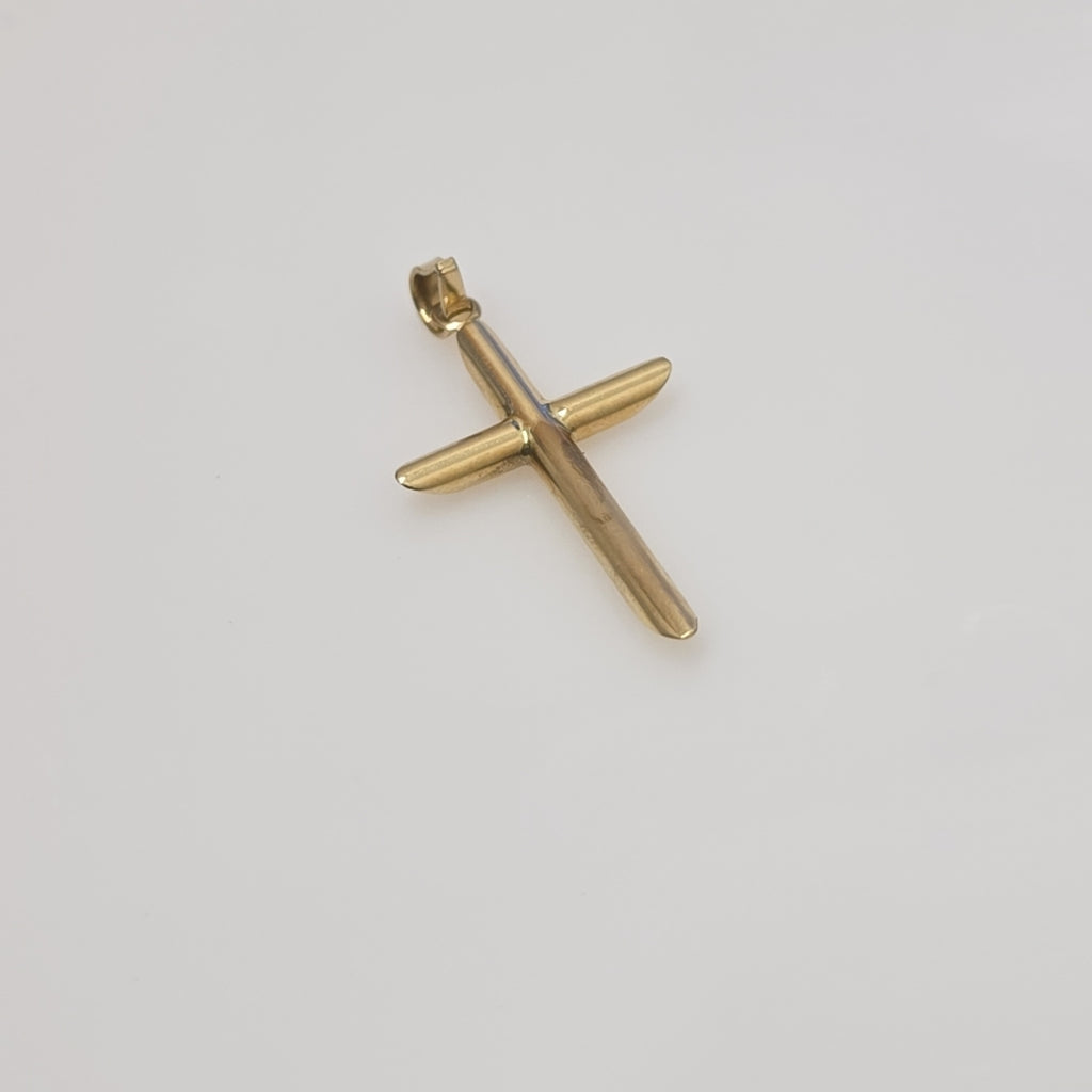 CRUZ, DIJE ORO 14 K 1.4 GRMS (SEMINUEVO)