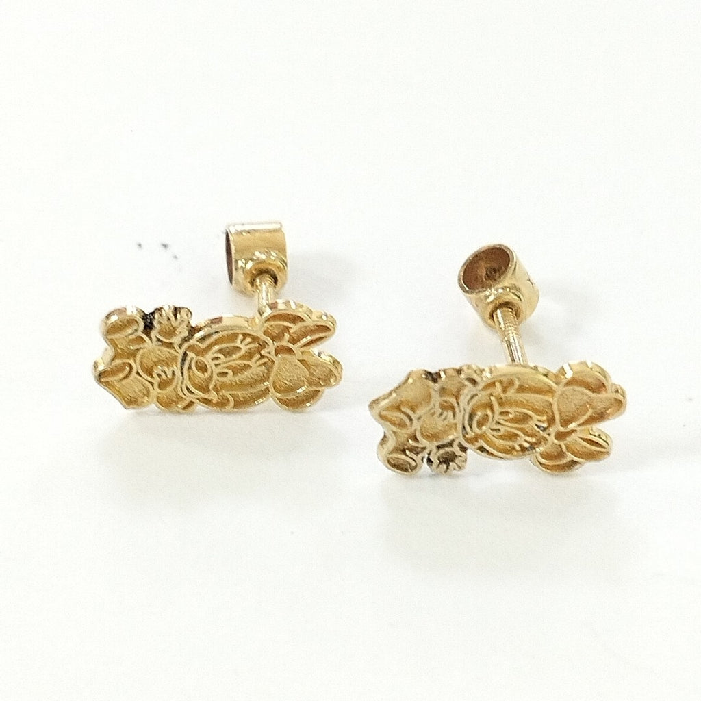 BROQUELES PAR ORO 14 K 0.9 GRMS (SEMINUEVO)