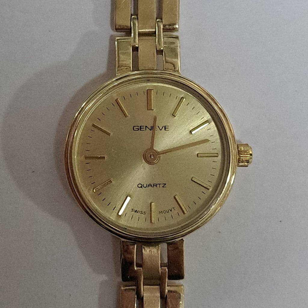 RELOJ CAJA Y PULSO ORO ORO 14 K 24.6 GRMS (SEMINUEVO)