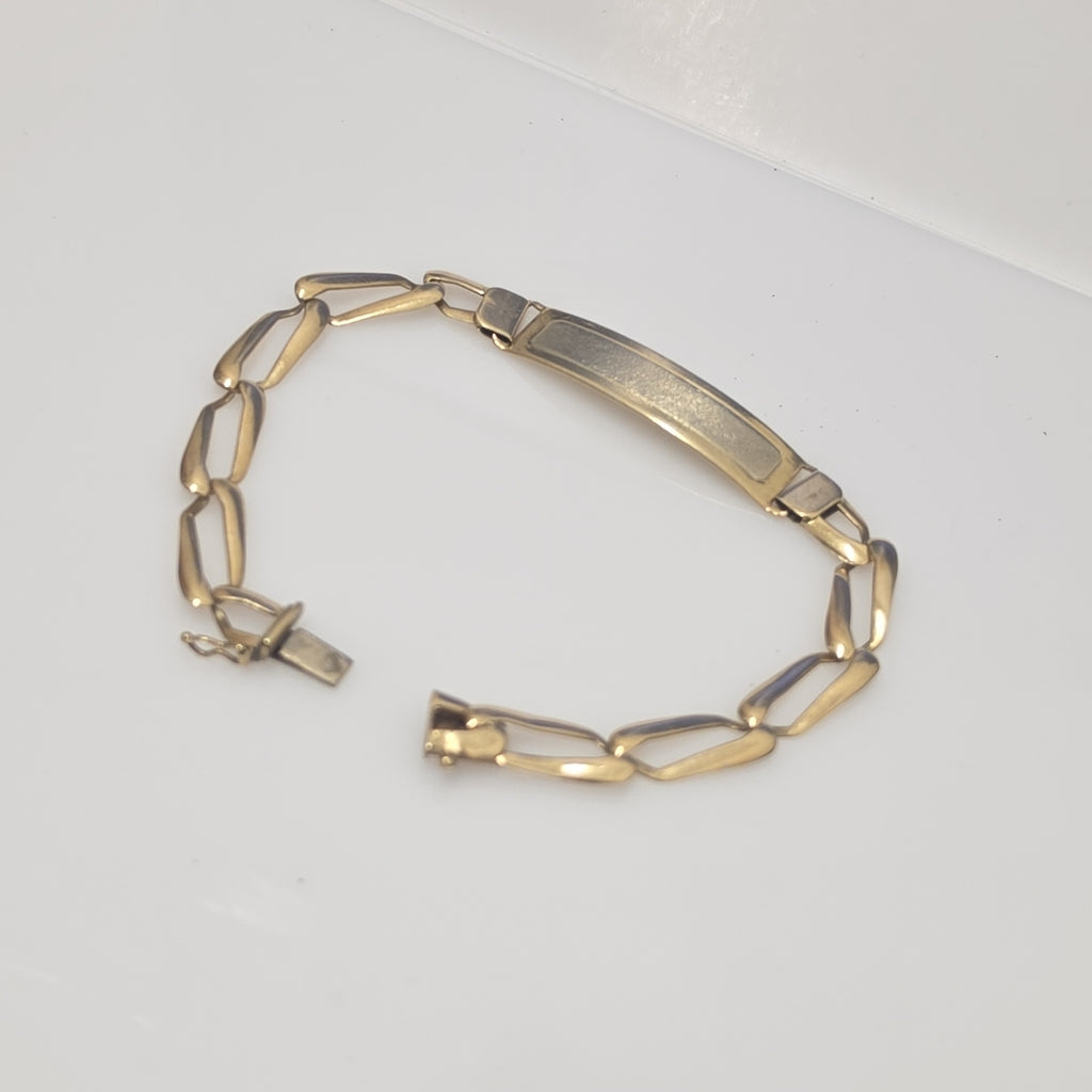 ESCLAVA ORO COMBINADO 14 K 12.3 GRMS (SEMINUEVO)