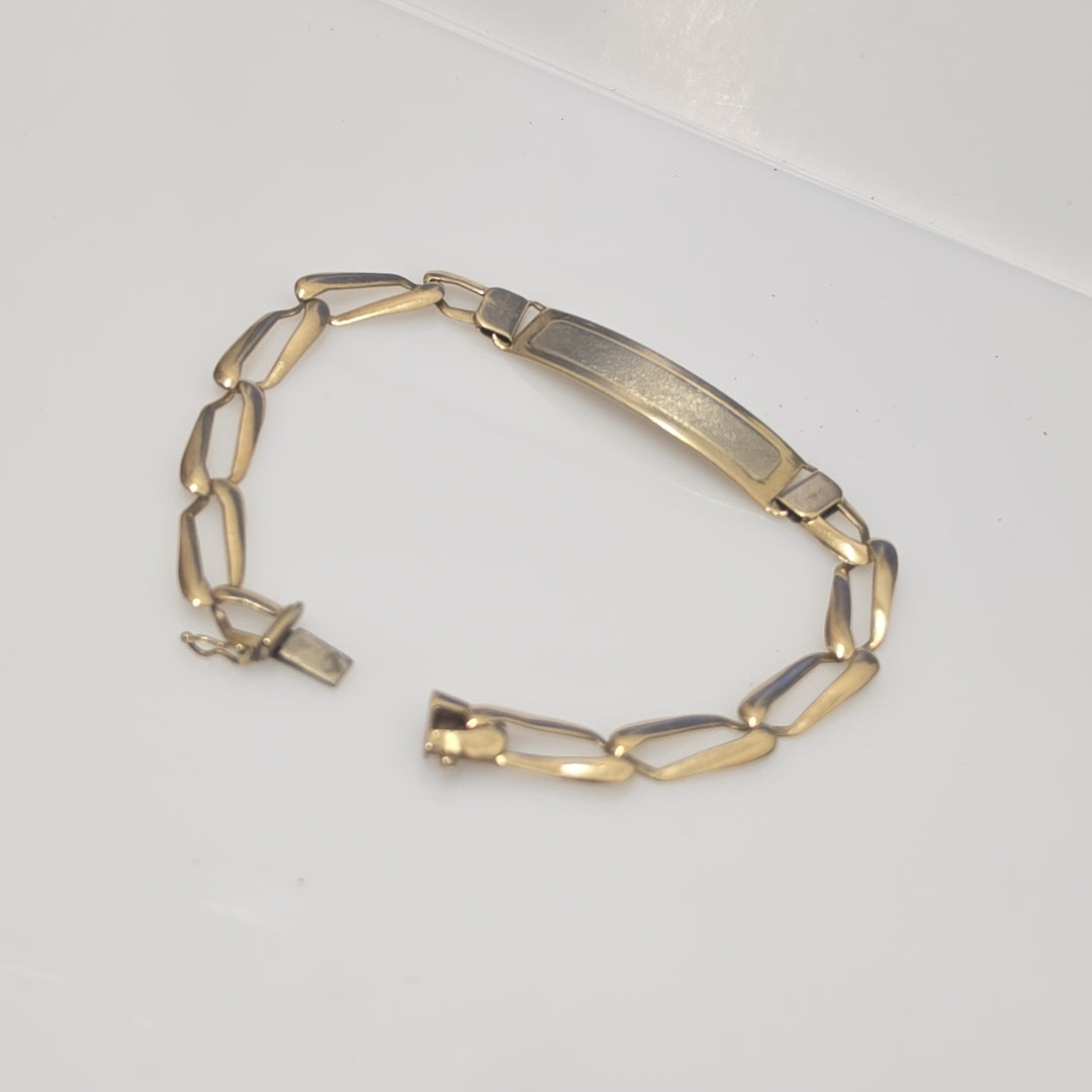 ESCLAVA ORO COMBINADO 14 K 12.3 GRMS (SEMINUEVO)