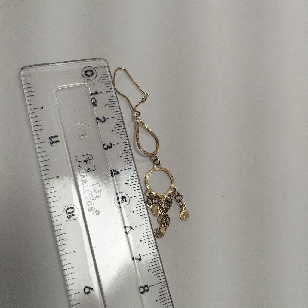 ARETES PAR ORO 14 K 1.8 GRMS (SEMINUEVO)