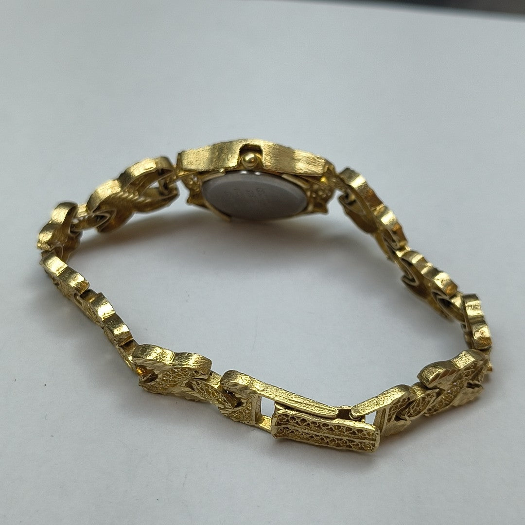 RELOJ CAJA ACERO PULSO ORO ORO 14 K 26 GRMS (SEMINUEVO)