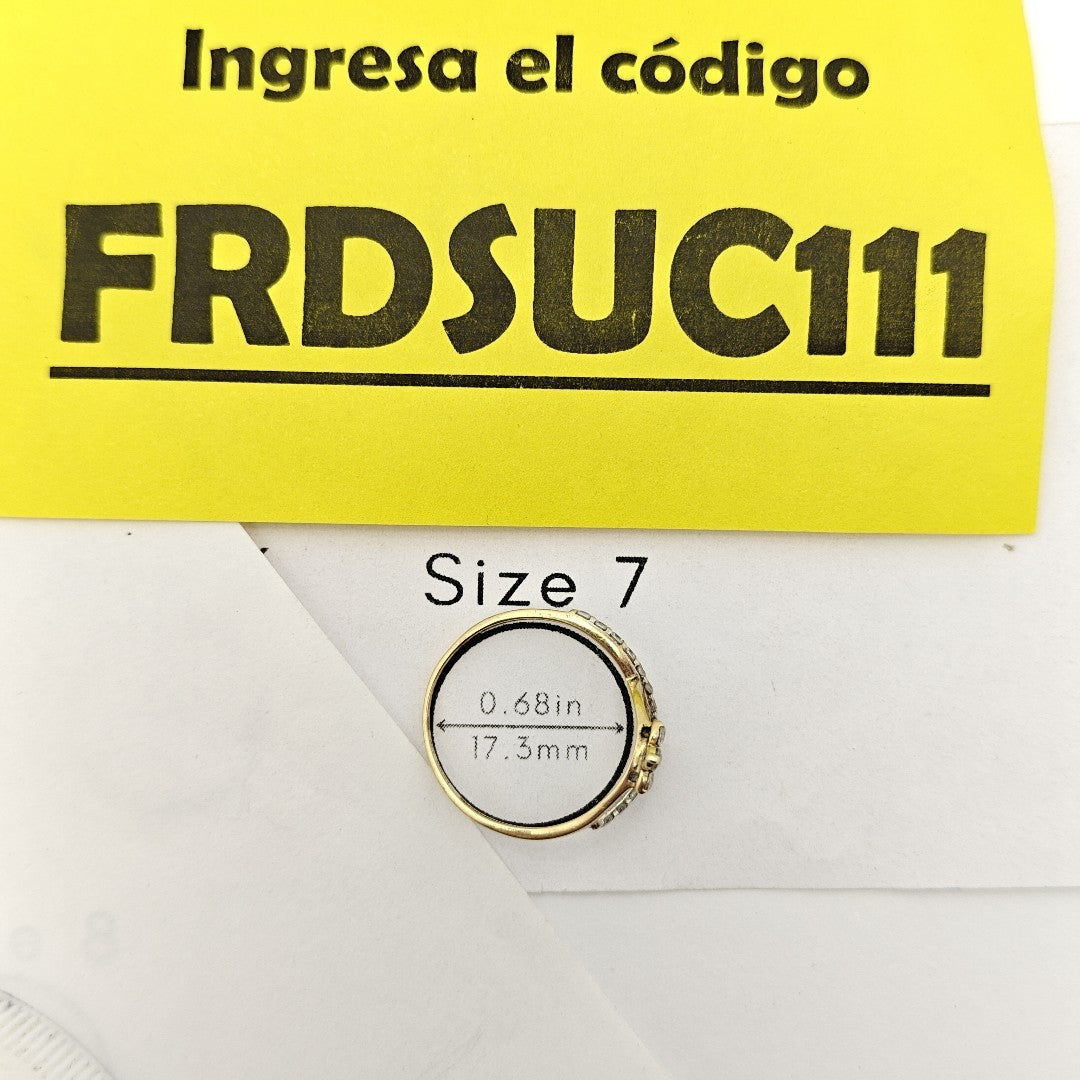 ANILLO ORO 14 K 1,20 GRMS (SEMINUEVO)