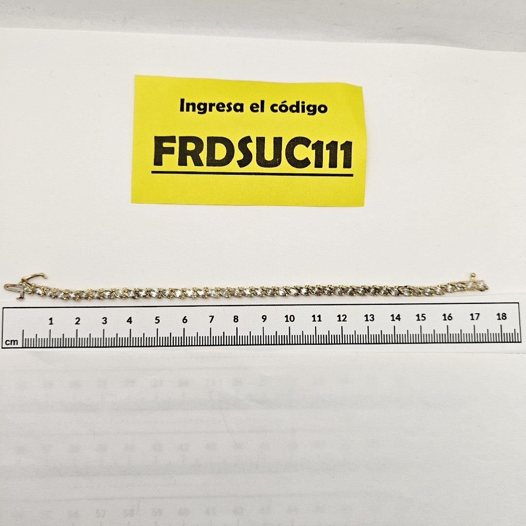 PULSERA ORO 14 K 10,70 GRMS (SEMINUEVO)
