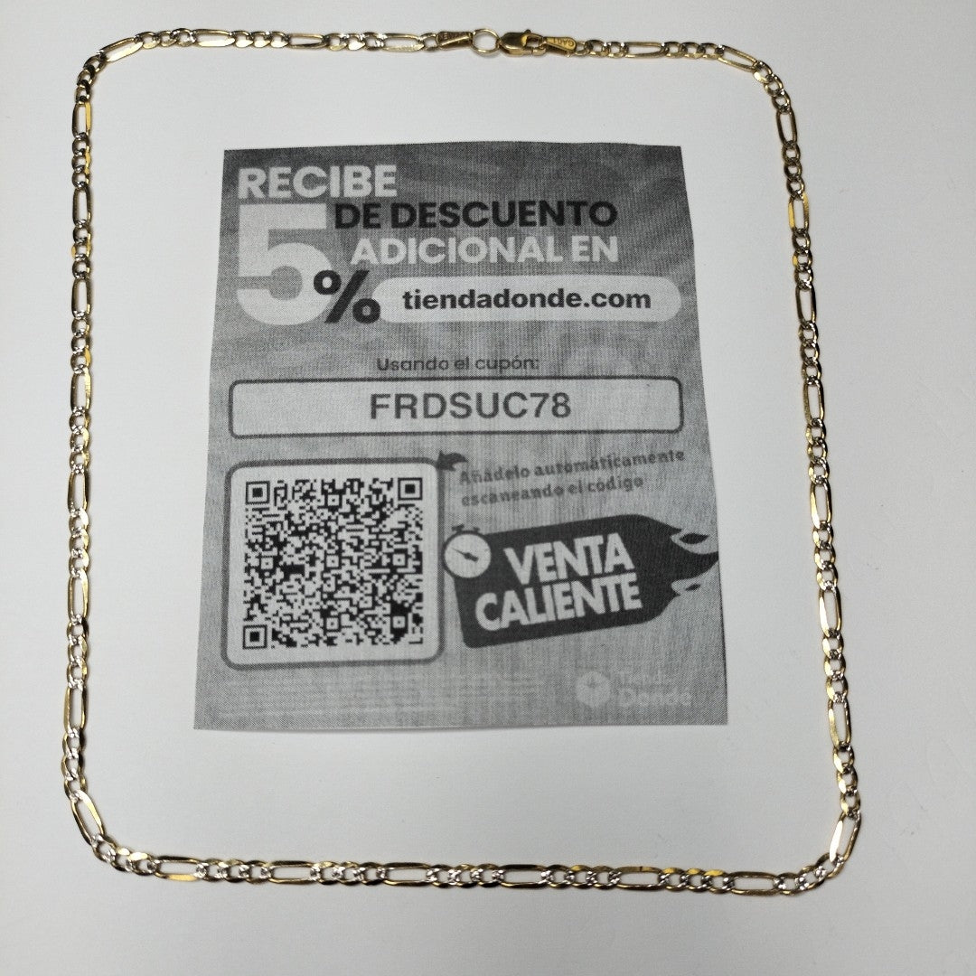 CADENA ORO 10 K 5.9 GRMS (SEMINUEVO)