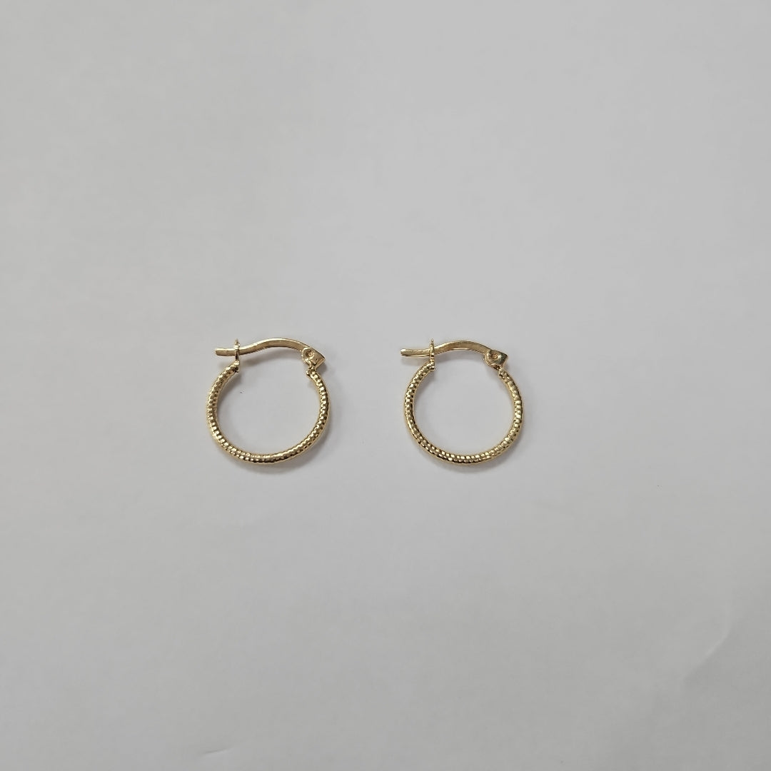 ARRACADAS PAR ORO 10 K 1.1 GRMS (SEMINUEVO)