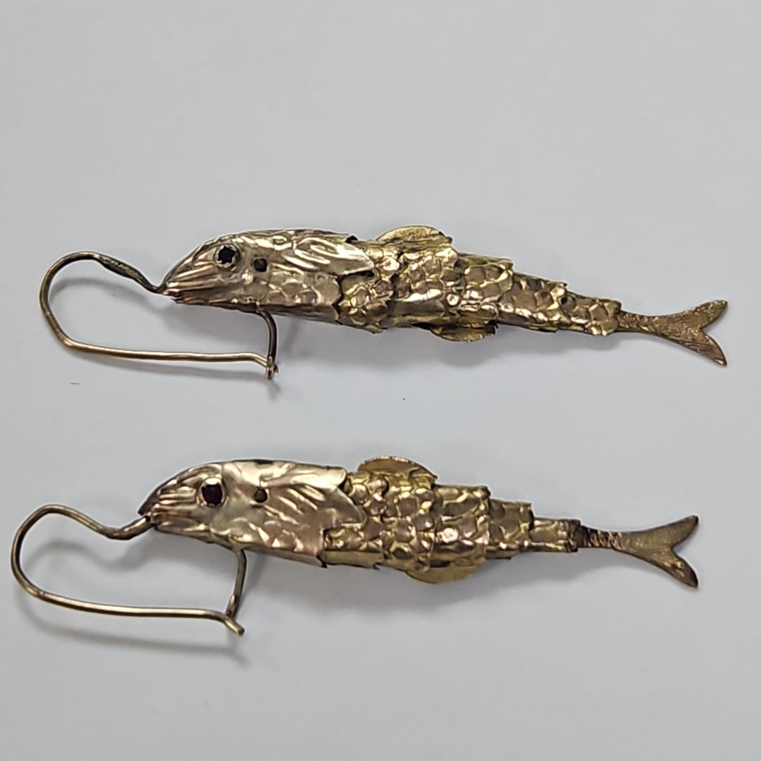 ARETES PAR ORO 8 K 3.2 GRMS (SEMINUEVO)
