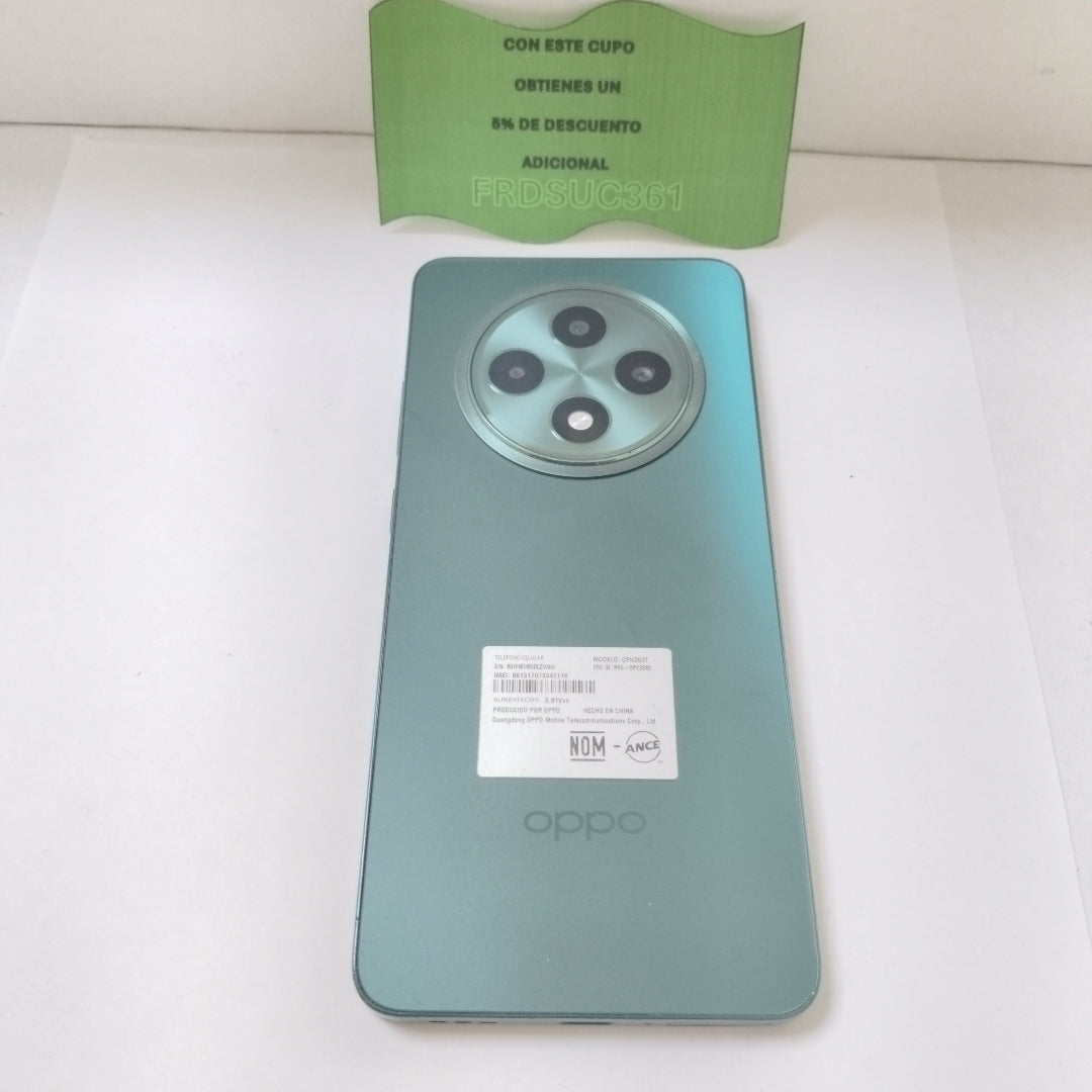CELULAR OPPO RENO 12F 5G CPH2637 256 GB 12 GB RAM (SEMINUEVO)