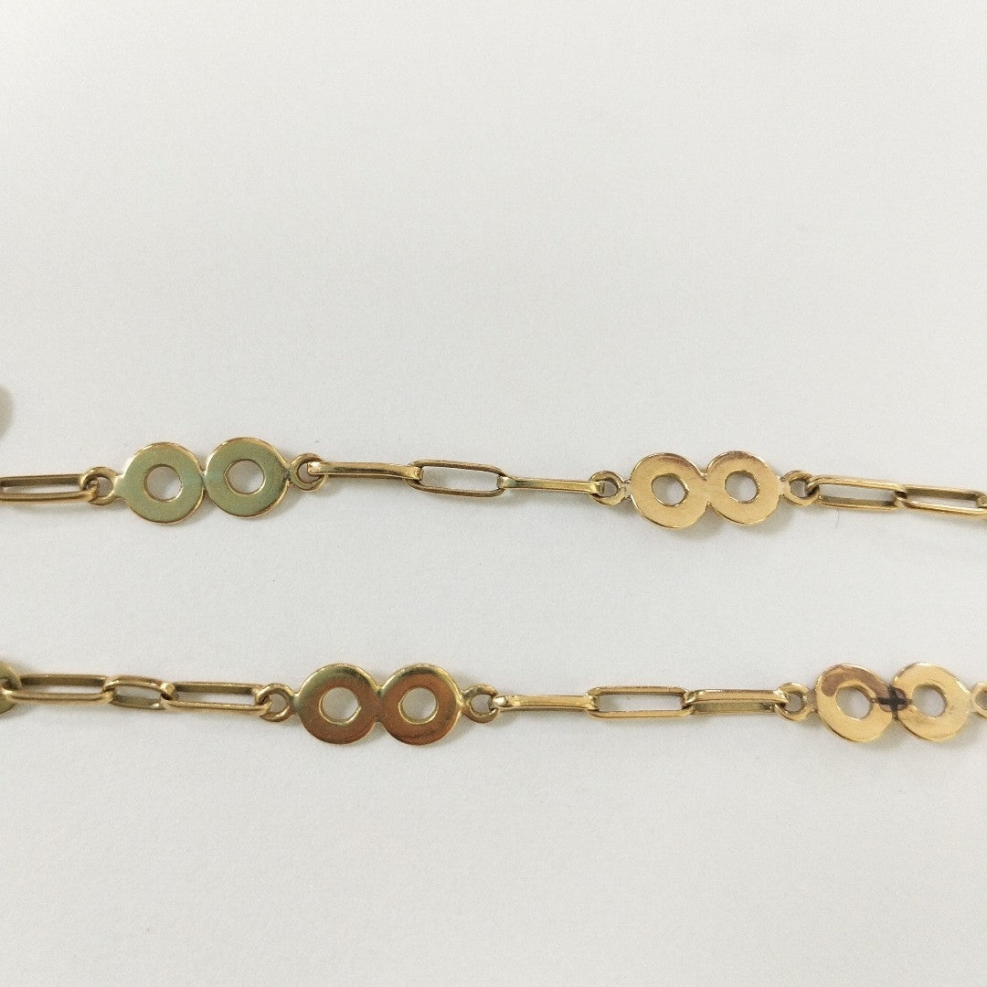 PULSERA ORO 18 K 3.8 GRMS (SEMINUEVO)