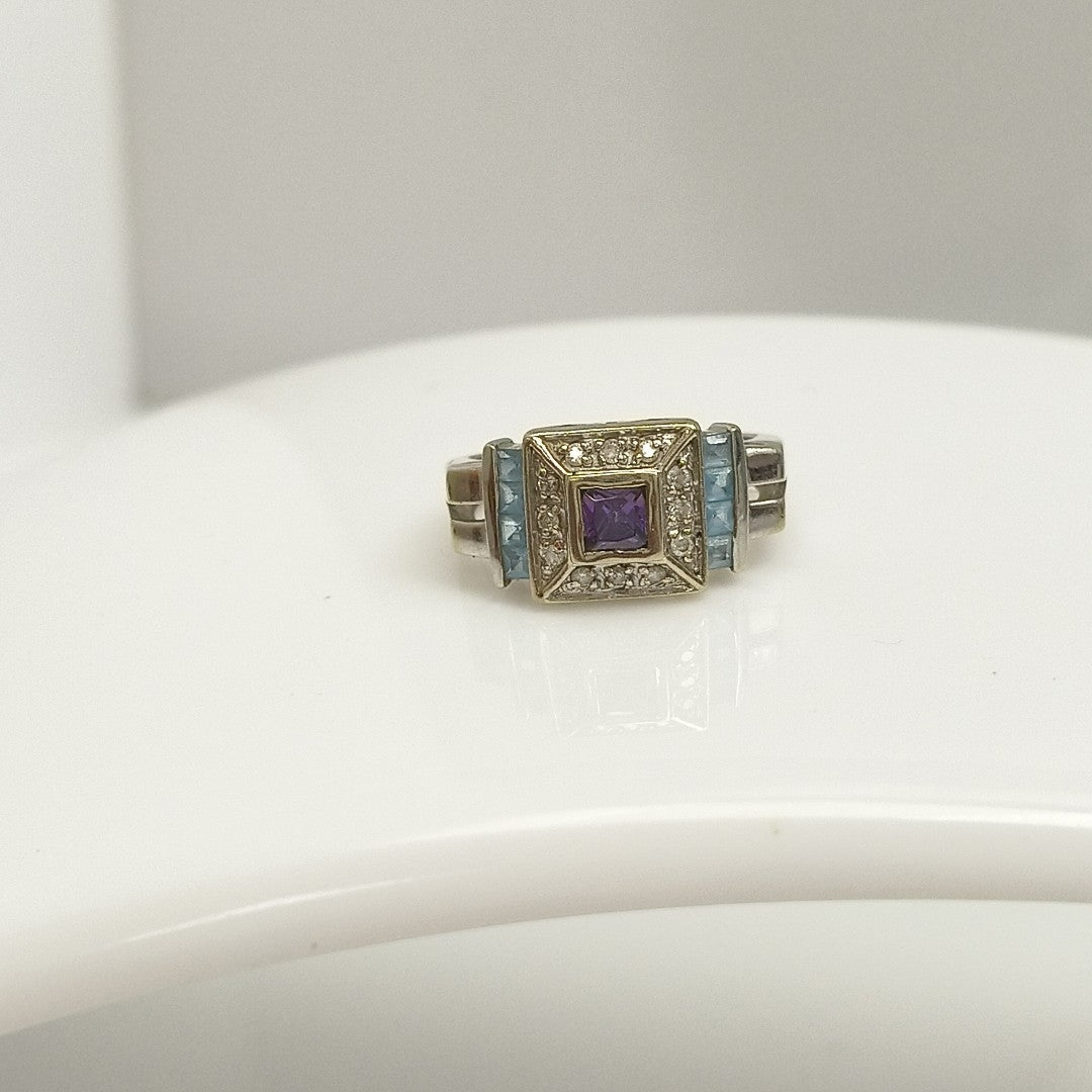 ANILLITO ORO BLANCO 14 K 5,00 GRMS (SEMINUEVO)