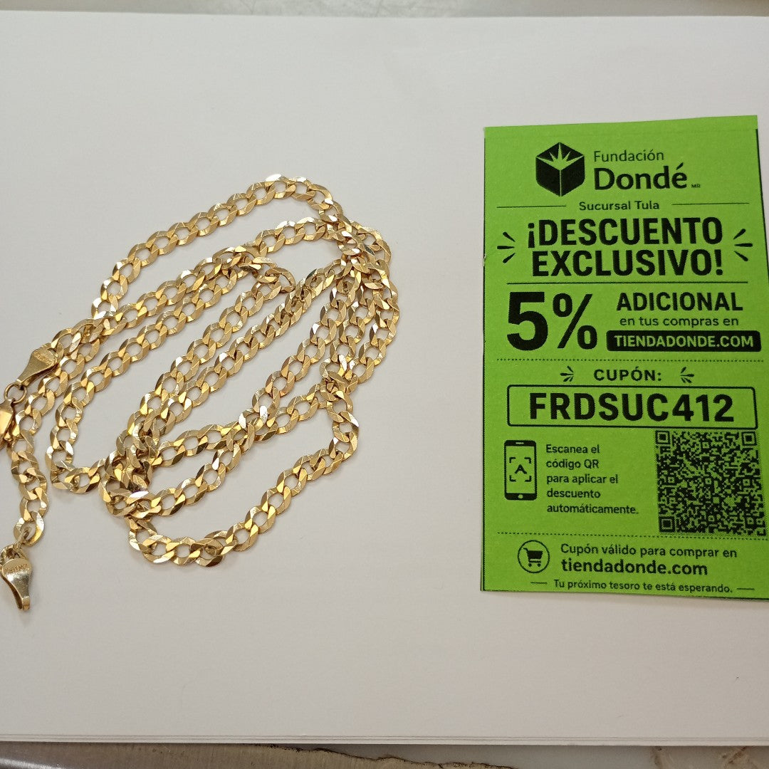 CADENA ORO 10 K 13,80 GRMS (SEMINUEVO)