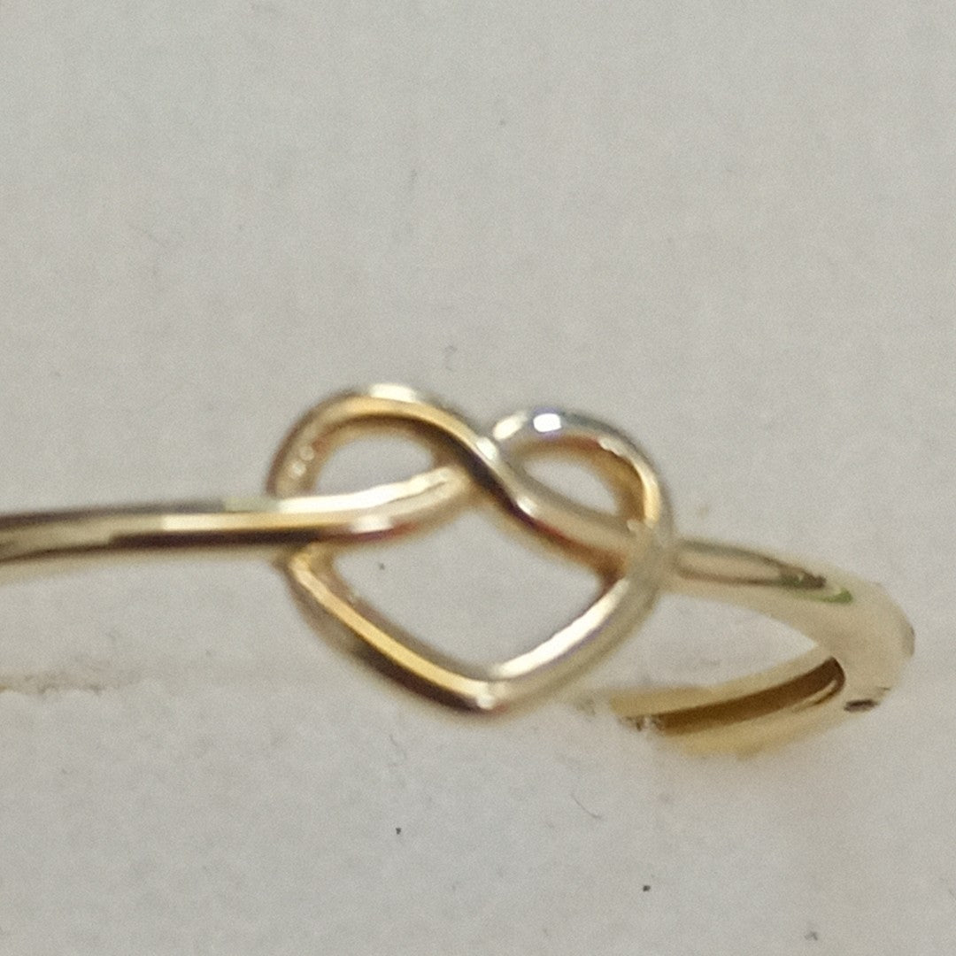 ANILLOS ANILLITO FIG CORAZON 10K TALLA 7 0.8 GR (NUEVO)