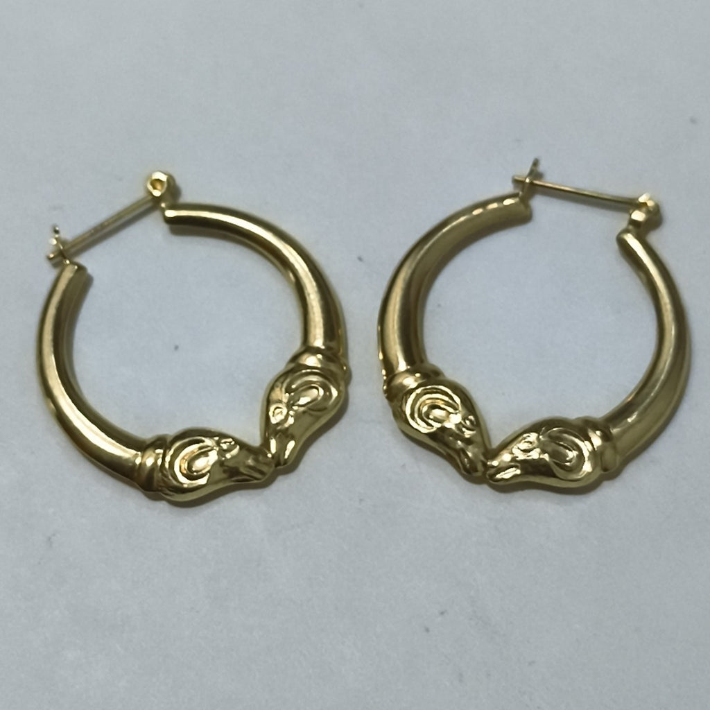 ARRACADAS PAR ORO 14 K 2,30 GRMS (SEMINUEVO)