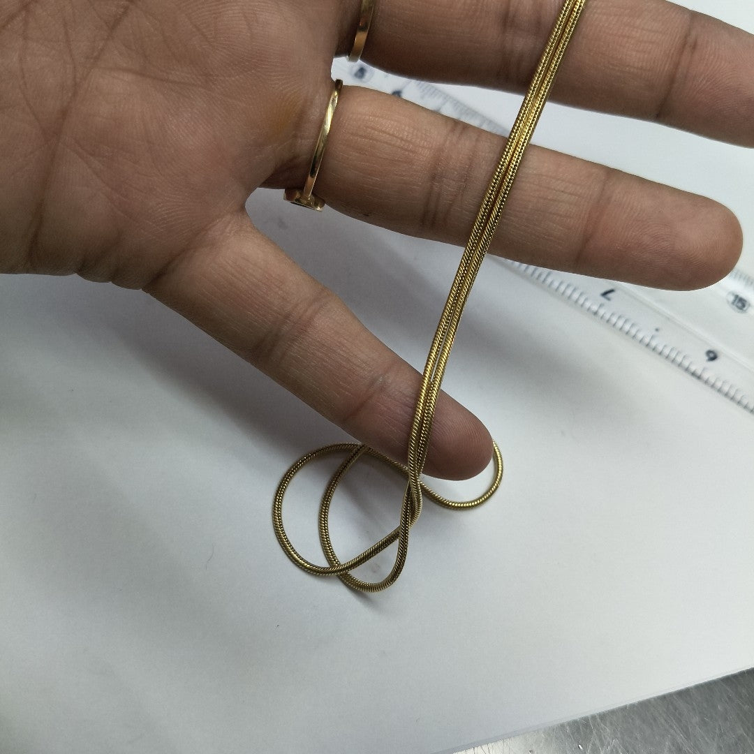 CADENA ORO 10 K 8,80 GRMS (SEMINUEVO)