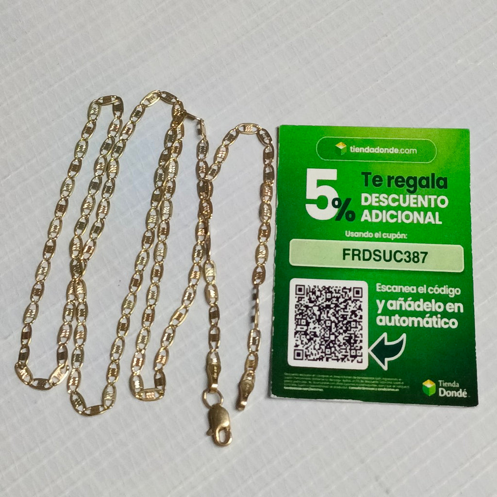 CADENA ORO 10 K 4,50 GRMS (SEMINUEVO)