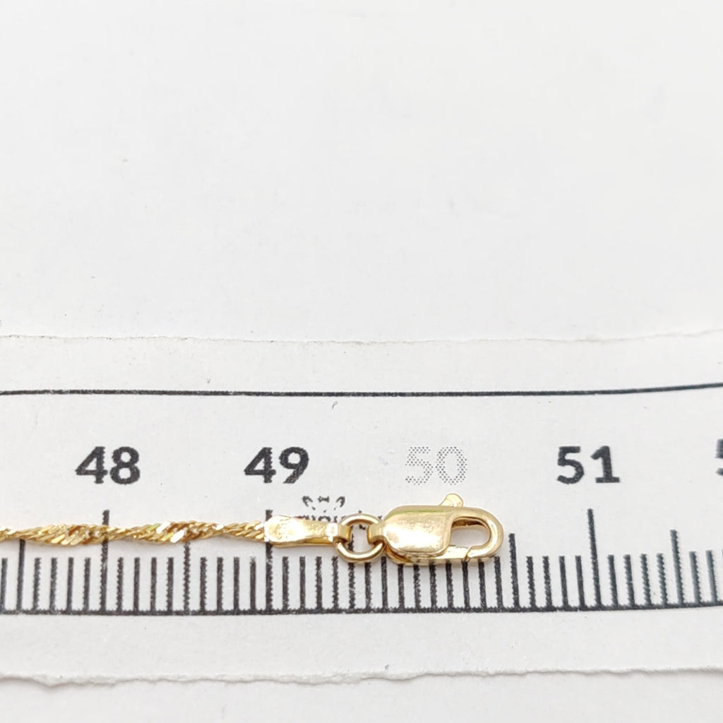 CADENA ORO 14 K 2,00 GRMS (SEMINUEVO)