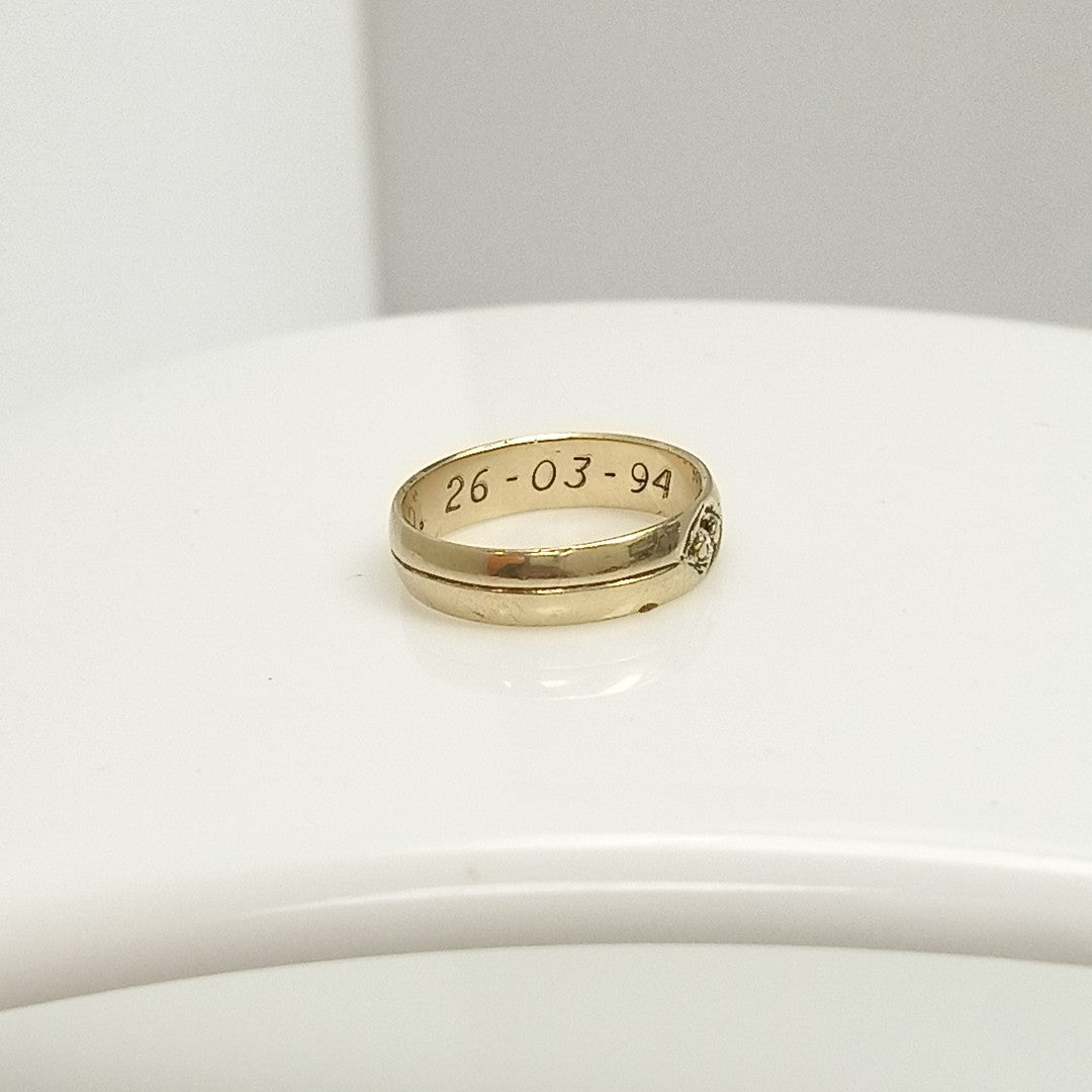ARGOLLA ORO 10 K 2.3 GRMS (SEMINUEVO)