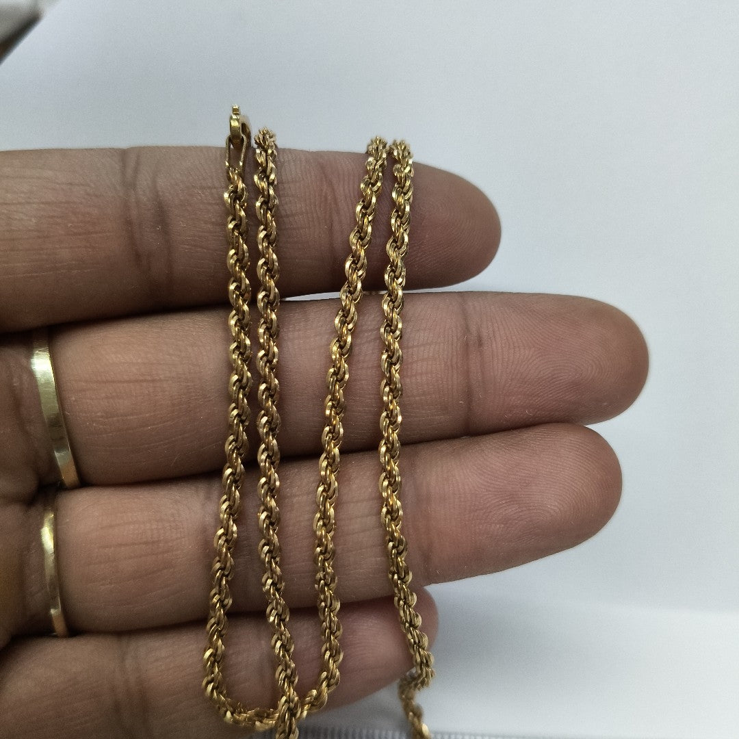 CADENA ORO 14 K 12.2 GRMS (SEMINUEVO)