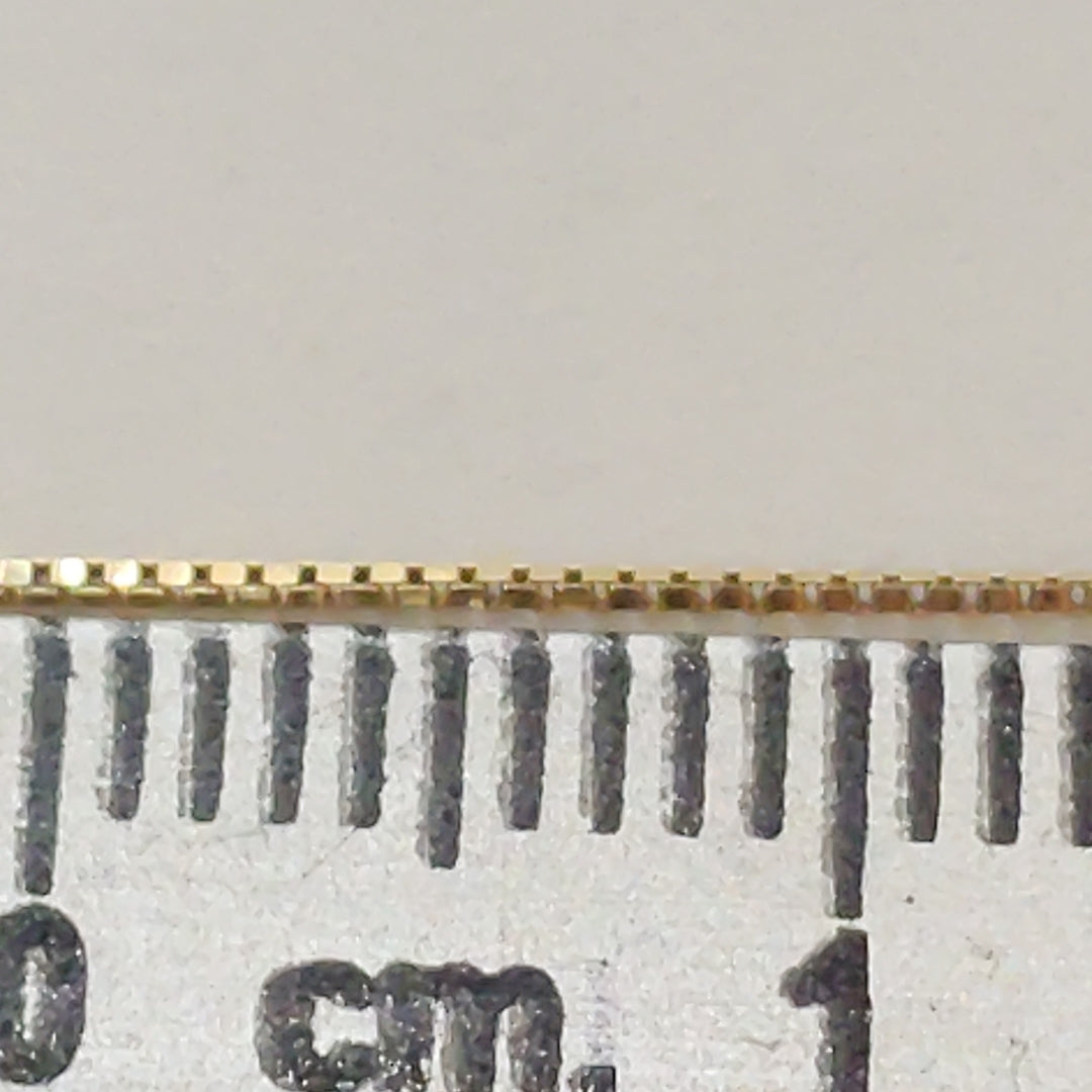 CADENA ORO 14 K 0.8 GRMS (SEMINUEVO)