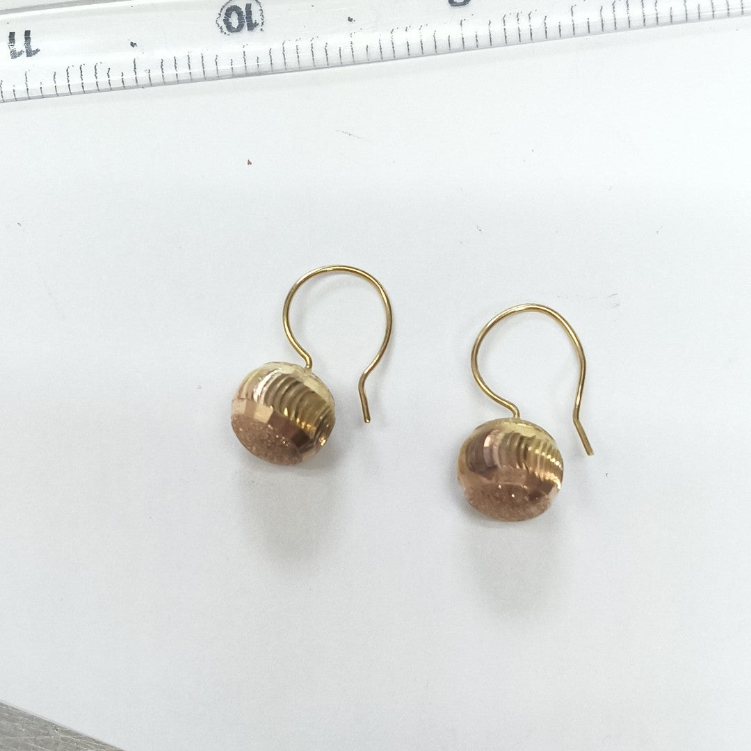 ARETES PAR ORO 10 K 2,70 GRMS (SEMINUEVO)