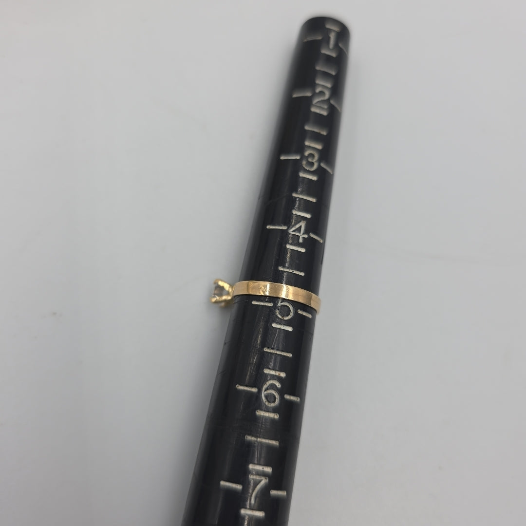 SOLITARIO ORO 14 K 1.3 GRMS (SEMINUEVO)