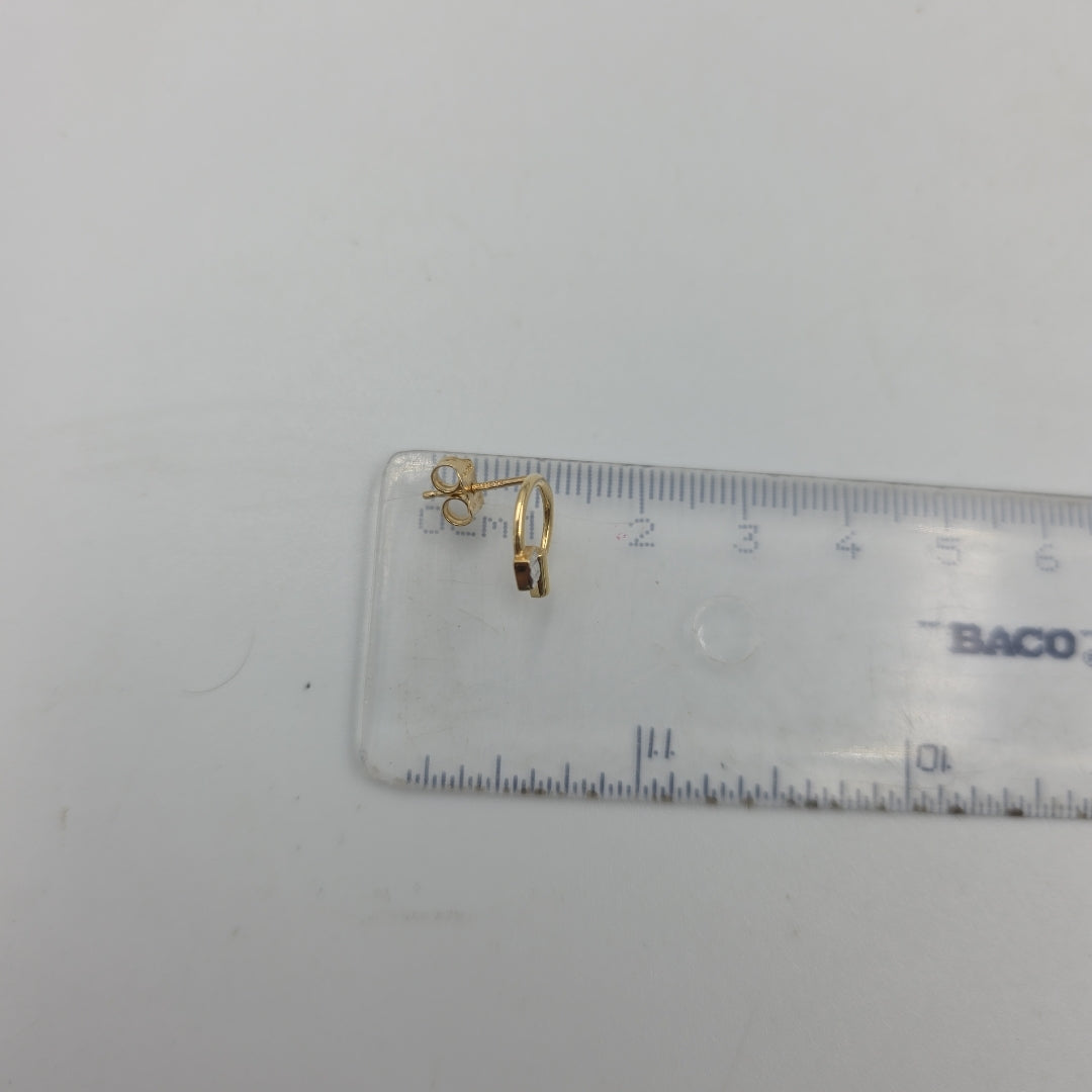 BROQUELES PAR ORO, ORO COMBINADO 14 K 1.3 GRMS (SEMINUEVO)