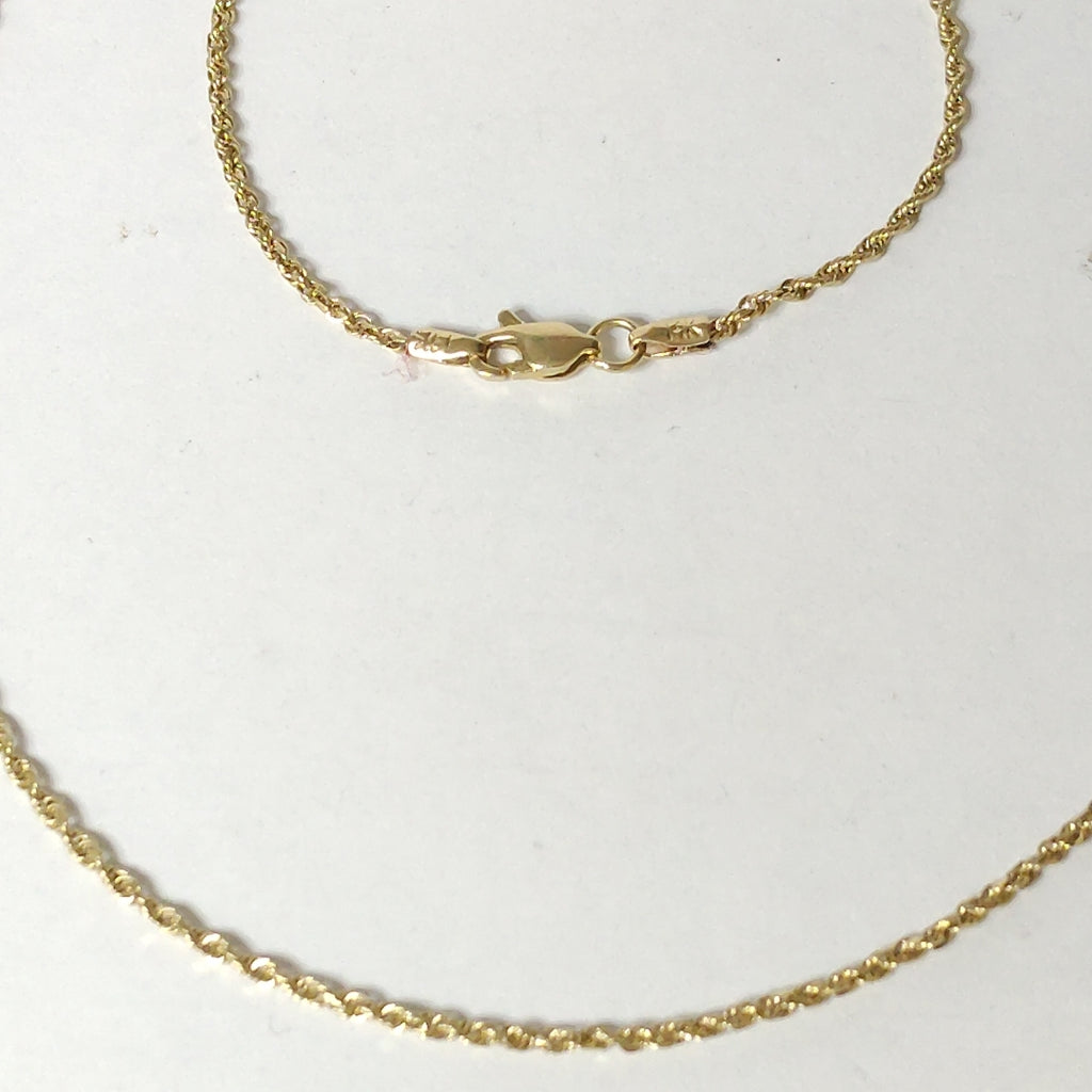 CADENA ORO 14 K 3,20 GRMS (SEMINUEVO)
