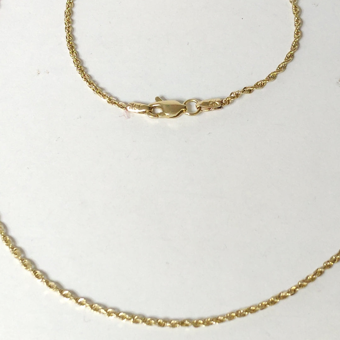 CADENA ORO 14 K 3,20 GRMS (SEMINUEVO)