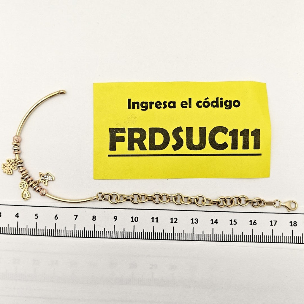 PULSERA ORO 14 K 5.6 GRMS (SEMINUEVO)