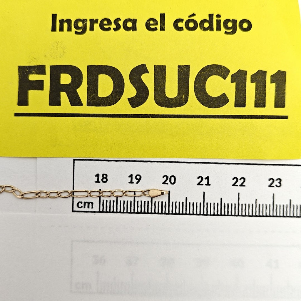 PULSERA ORO 14 K 1.7 GRMS (SEMINUEVO)
