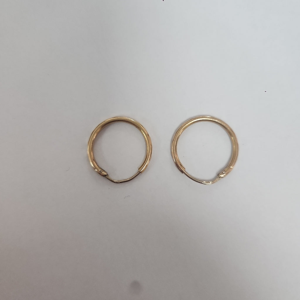 ARRACADAS PAR ORO 14 K 1,20 GRMS (SEMINUEVO)