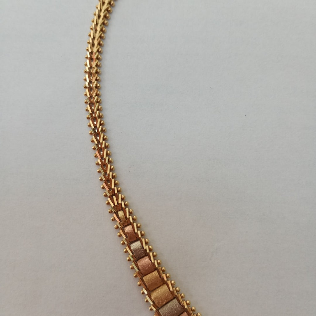 GARGANTILLA ORO COMBINADO 14 K 19,40 GRMS (SEMINUEVO)