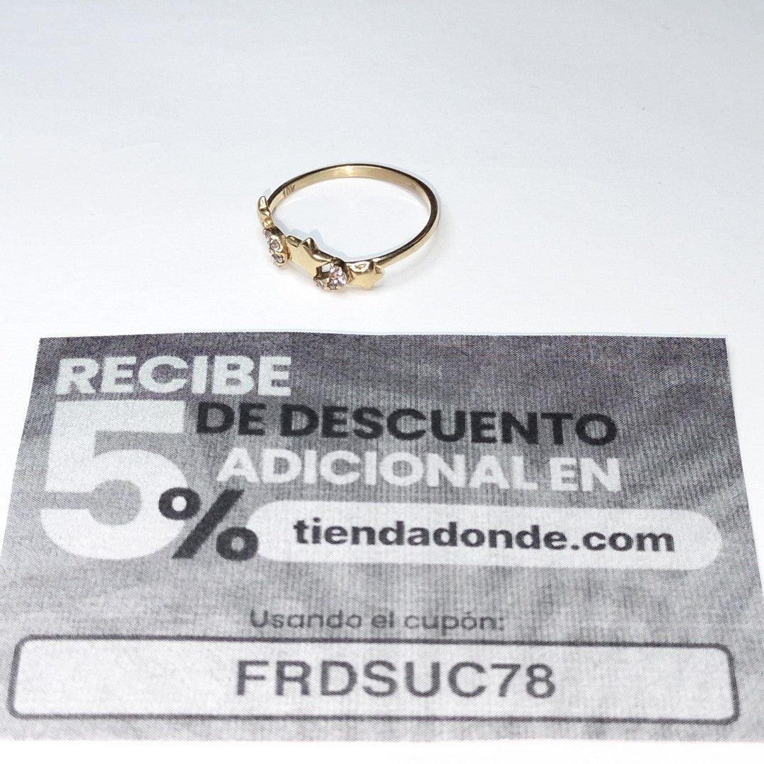 ANILLITO ORO 10 K 1,30 GRMS (SEMINUEVO)