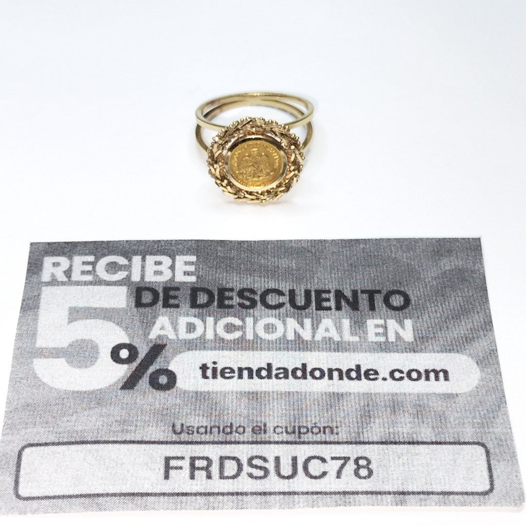 K1 3.8 GRMS 10 K IDENTIFICACIÓN ANILLO MATERIALES ORO CANTIDAD DE PIE (SEMINUEVO)