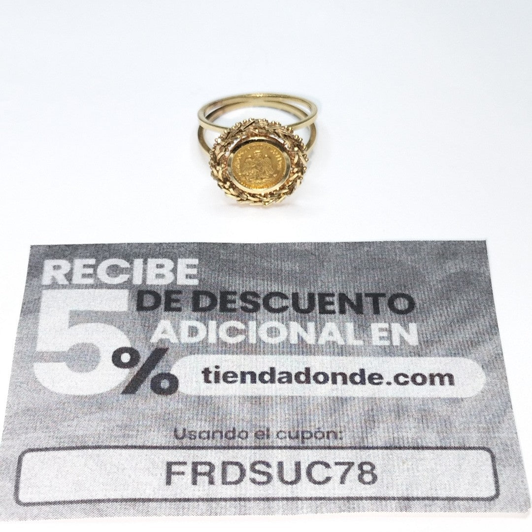 K1 3.8 GRMS 10 K IDENTIFICACIÓN ANILLO MATERIALES ORO CANTIDAD DE PIE (SEMINUEVO)