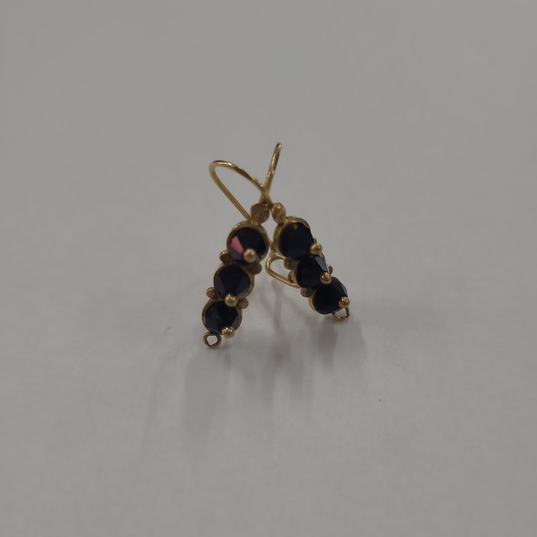 ARETES PAR ORO 14 K 2,30 GRMS (SEMINUEVO)