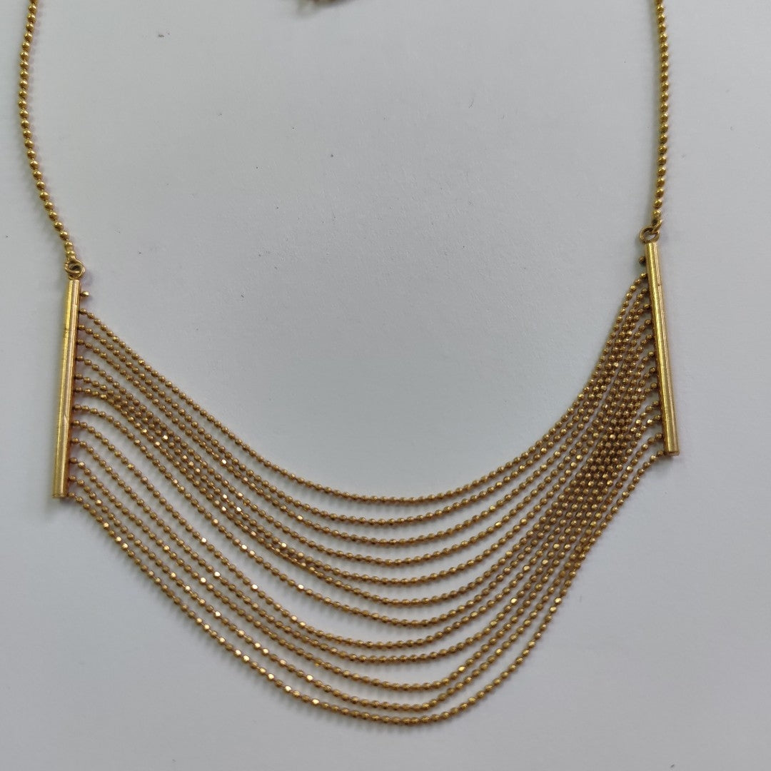 COLLAR ORO 12 K 8.6 GRMS (SEMINUEVO)