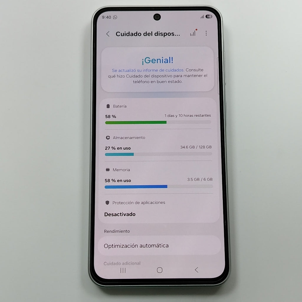 CELULAR SAMSUNG GALAXY A36 5G SM-A366E (2025) 128 GB 6 GB RAM (SEMINUEVO)