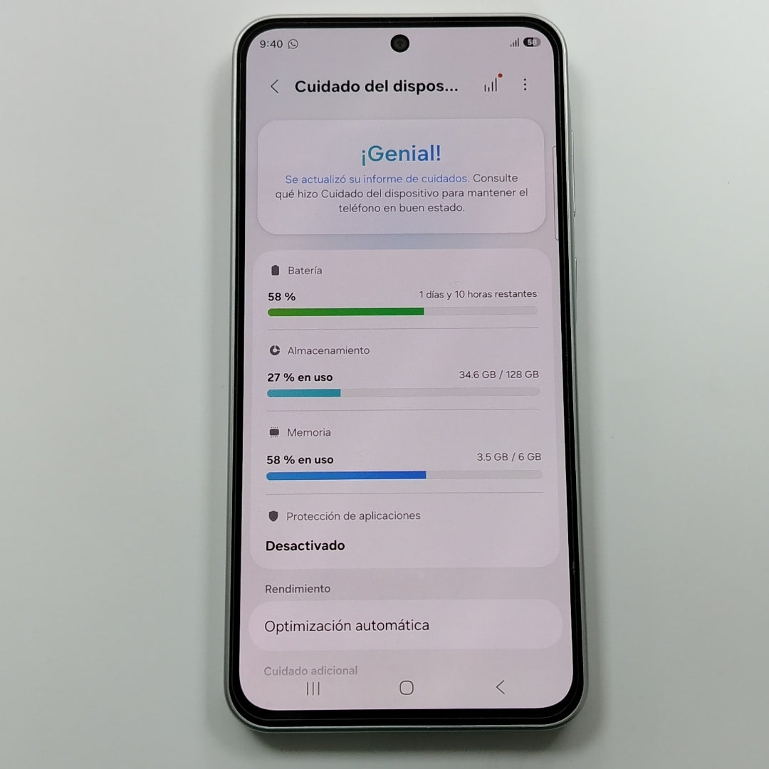 CELULAR SAMSUNG GALAXY A36 5G SM-A366E (2025) 128 GB 6 GB RAM (SEMINUEVO)