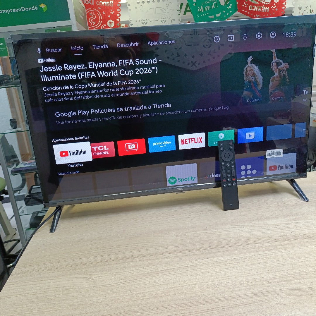 PANTALLA TCL 32Q21K (2025) LED HD 32" (SEMINUEVO)
