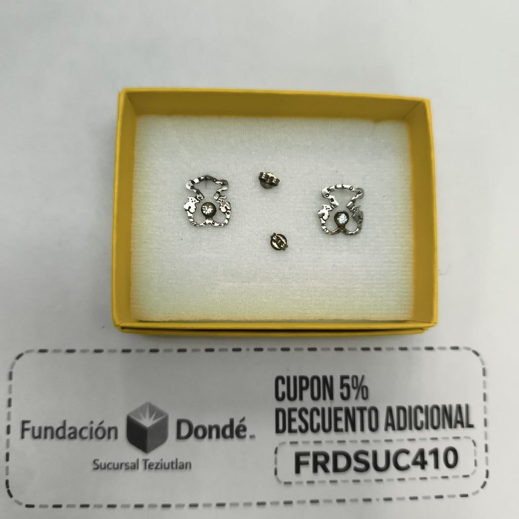 BROQUELES PAR PLATA 1.4 GRMS (SEMINUEVO)