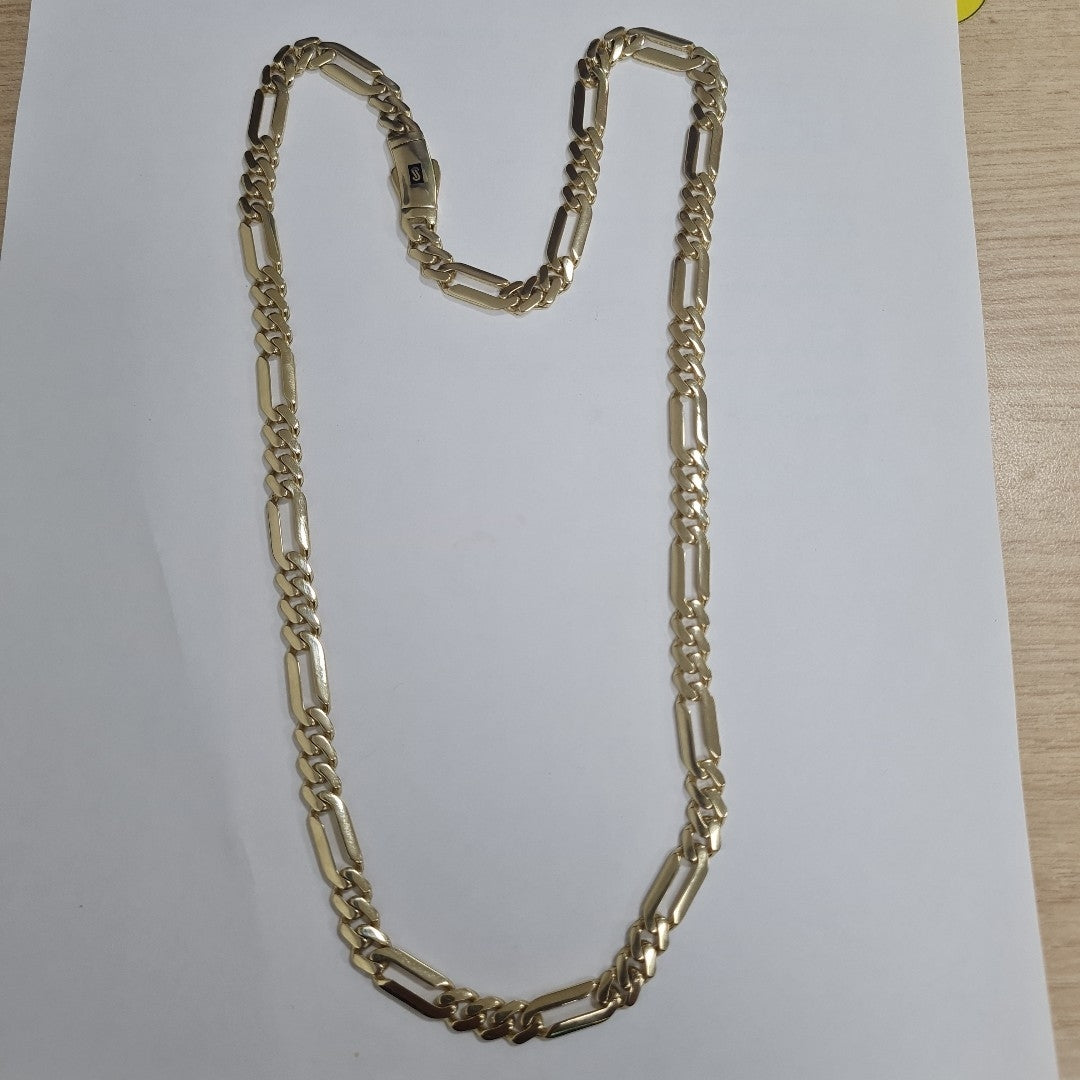 CADENA MONACO ORO 14K 27.4 (NUEVO)