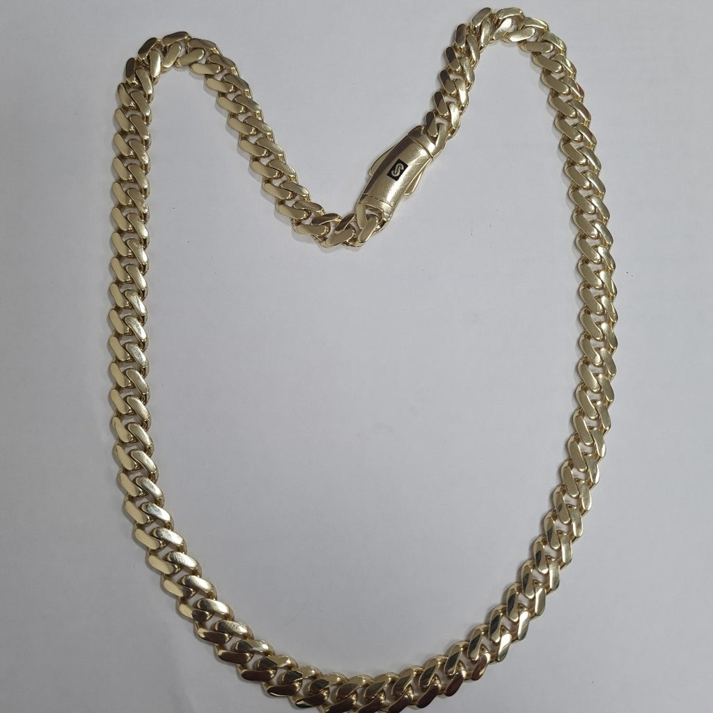 CADENA MONACO ORO 14K 31.2 (NUEVO)