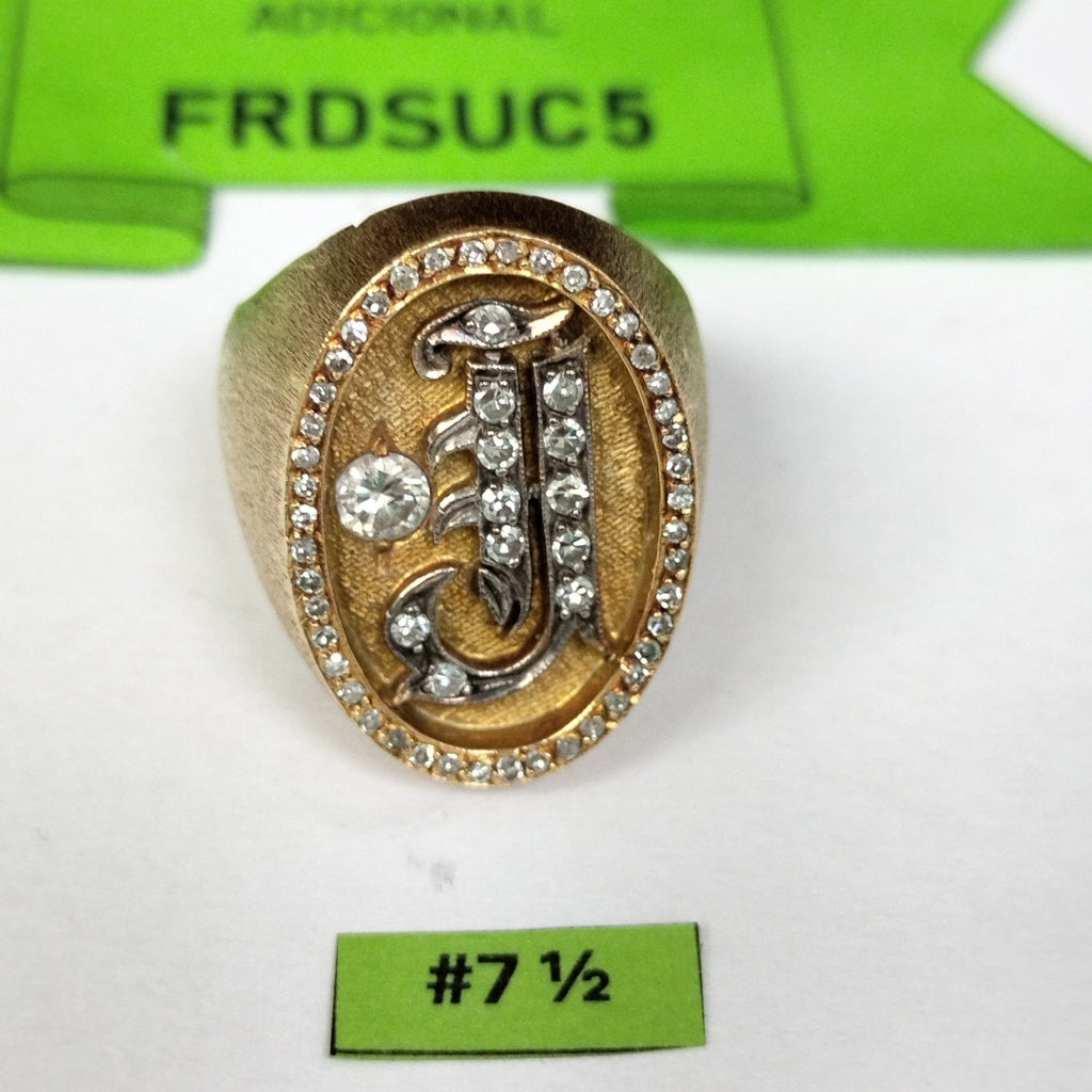 ANILLO ORO 14 K 25,40 GRMS (SEMINUEVO)