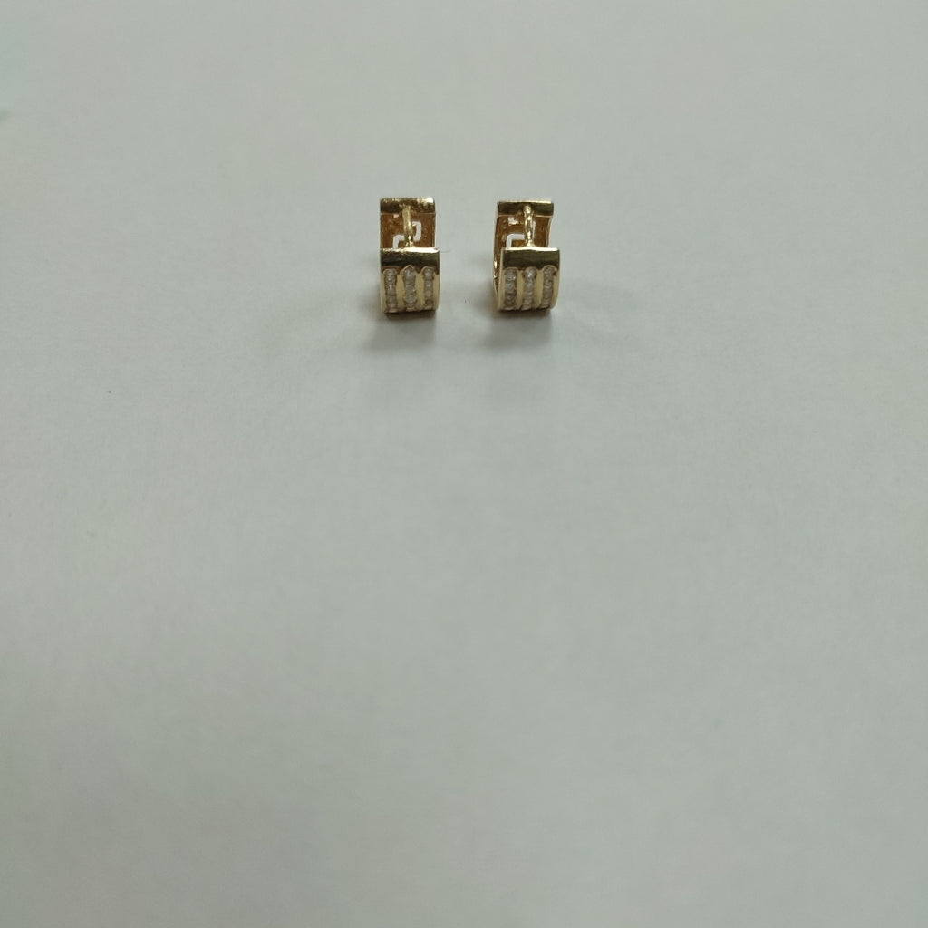 ARRACADAS PAR ORO 14 K 4.9 GRMS (SEMINUEVO)